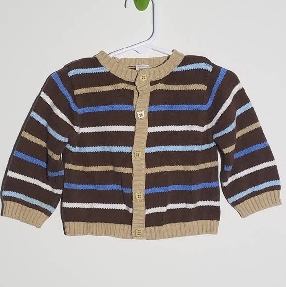 Carter's Knit Bear Cardigan Sweater 12m - Picture 1 of 4
